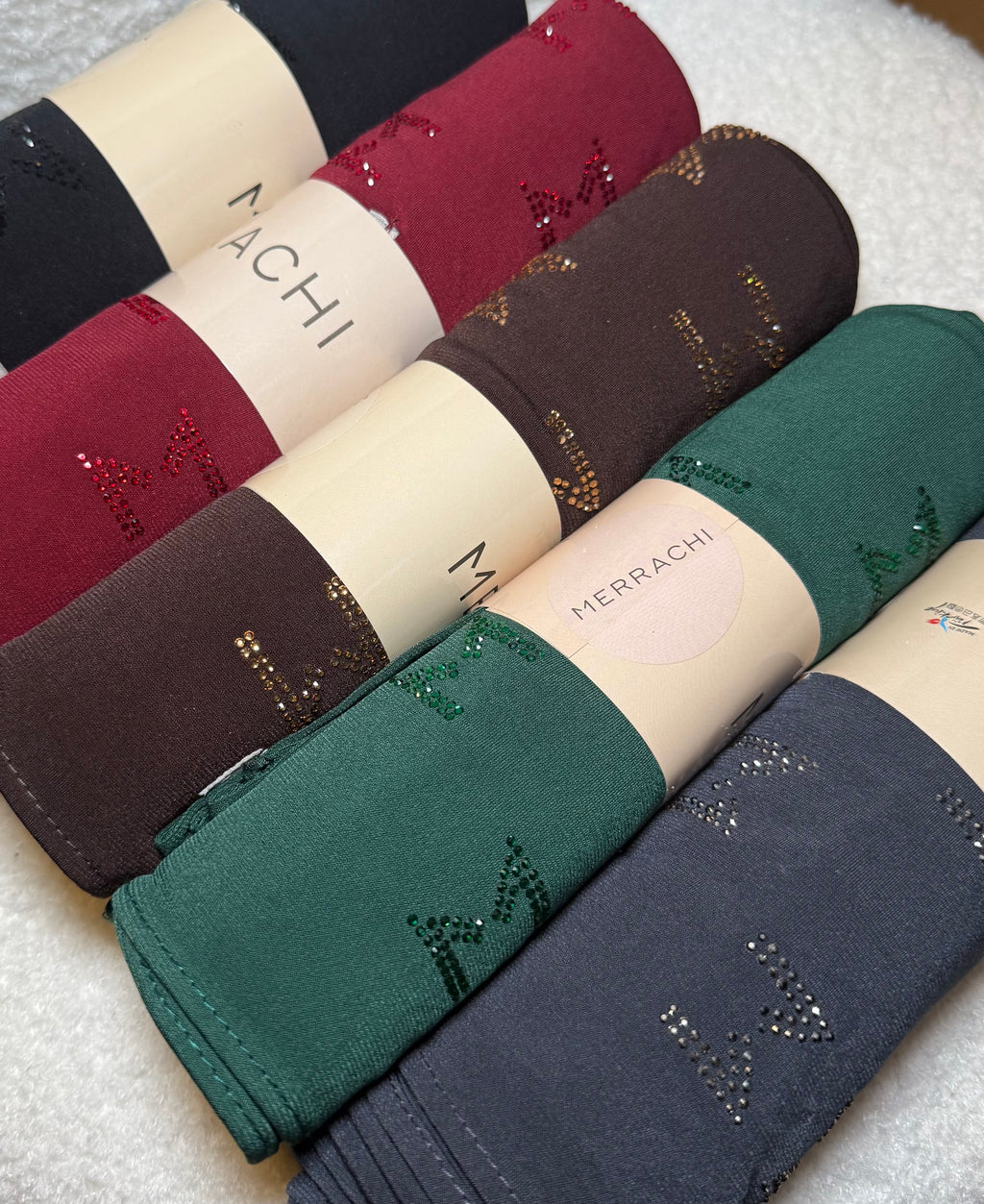 Premium Jersey Hijab with stones